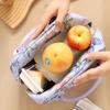 Bolsa Térmica para Almoço para Trabalhadores de Escritório, Bolsa Lancheira para Estudantes, Bolsa de Almoço Portátil, Bolsa de Almoço Quadrada, Bolsa Bento para Mulheres