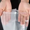 Bolsa Transparente con Cierre de Cremallera para Ropa de Punto Eva Esmerilada Bolsa de Embalaje Personalizada para Guardar Ropa Íntima Bolsa de PE al Por Mayor