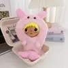 Pequeño Jade Yuy Peluche Colgante Ropa Lindo Personaje de Dibujos Animados Set 10cm Muñeca Suéter Gorro