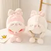 Gorros para Bebés y Niños Pequeños para Otoño e Invierno, Gorros Cálidos y Engrosados con Protección para las Orejas para Bebés Niñas, Gorros de Felpa a Prueba de Viento para Viajes de Pocos Meses