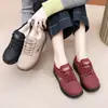 Novos Sapatos de Caminhada de Inverno Femininos 2025, Botas de Algodão com Lã, Botas Femininas Quentes para o Tornozelo, Sapatos Confortáveis para Mães