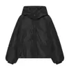 ZA AliExpress Venta Caliente Comercio Exterior Transfronterizo Estilo Europeo y Americano Ropa de Mujer Chaqueta Abrigo de Algodón Engrosada Moderna con Capucha