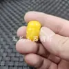 Contas soltas fluorescentes flutuantes de água salgada cera de abelha cabeça de Buda cera de abelha amarela artificial óleo de galinha pulseira colar joias contas atacado