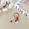 Han Feng Creative Ins Phone Case Pingente Acrílico Custom Drop Glue Cartoon DIY Pingente Decorações Bell Lanyard