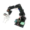 Engranaje de Dirección Garra Mecánica Cardán Metálico Brazo Mecánico Pinza Manipulador Soporte Mg995 Accesorios para Robots