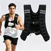 Chaleco de Arena de Peso Múltiple Disponible en 3 kg / 5 kg / 8 kg / 10 kg para Entrenamiento de Fuerza y Resistencia