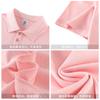 Camiseta Polo Deportiva de Algodón Puro para Niños, Hombros Descubiertos, Manga Corta, Camiseta Infantil Personalizada Cultural con Logo Impreso