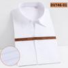 Camisa de Manga Corta de Color Sólido Nueva de Verano Cómoda de Fibra de Bambú para Hombre Logo de Hombre Estilo Coreano Ajuste Delgado para Hombres y Mujeres