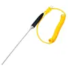 Especializando-se na produção de sensor de temperatura de resistência térmica pt100 termopar blindado WRNK-184 cabo pequeno não padrão