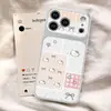 Adecuado para Apple para Transformar Instantáneamente en Funda para Teléfono iPhone 18Promax Stitch Rosa Gato Kt, Carcasa de Vidrio Corning Blanda y Dura, Personalización UV