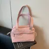 Moda Nueva Transfronteriza Estilo Coreano Simple Gran Capacidad Retro Ligera Bolso para Viajes Diarios Bolso Casual Bolso de Hombro Tote para Mujer