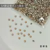 Rhinestones de Zirconia Color Champagne para Arte de Uñas, Mini Forma de Marquise de Moda, Gota de Agua, Tira Larga, Decoraciones de Uñas Portátiles