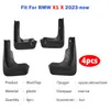Adequado para BMW X1 X1 X X1 Versão M Sport Para-barros Para-lamas Acessórios