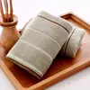 Fabricante de Toallas Empresa Mayorista Supermercado Toalla de Algodón Puro Absorbente Tres Secciones Toalla Facial para Adultos Regalo Logo Personalizado