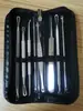 Set de Agujas para Acné, Set de Agujas para Acné, Pinza para Células, Aguja para Acné de Doble Punta, Aguja de Belleza, Set de Belleza con Agujas para Acné