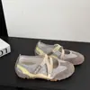 Sapatos de Treino Alemães Super Estilosos e Versáteis com Aumento de Altura, Estilo Ballet, para Mulheres, Novidade Primavera/Verão 2026, Sapatos Esportivos Casuais Mary Jane