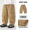 Pantalones cargo YOOOU para niños talla grande, ropa infantil para niños mayores, nuevo estilo otoño 2026, pantalones largos de primavera y otoño para niños, modernos