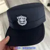 Gorra de Guardia de Seguridad, Gorra de Entrenamiento de Malla Completa y Media Malla, Gorra con Visera Negra Ajustable, Gorra de Guardia de Seguridad para Entrenamiento Militar, Malla Transpirable