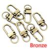 Aleación de Zinc Pintura Horneada a Color Hebilla de Puerta Pequeña Hebilla de Llave Giratoria Hebilla de Perro Hebilla Colgante para Bolso/Muñeca Accesorios de Joyería DIY