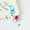 Llavero de Campana de Caballo Pequeño de Colores para Año Nuevo Colgante de Bolso Corazón para Niña Estudiante Pareja Lindos Accesorios de Dibujos Animados Joyería