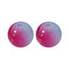 Cuentas redondas de jade de 10 mm con sensación clara y tenue, estilo chino, de vidrio esmaltado de colores, para pulsera, collar y oreja, joyería hecha a mano