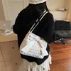 Moda de Verano Transfronteriza 2025 Estilo Nuevo Hermoso Lazo Gran Capacidad Bolso de Mano para Mujer Bolso Tote Bolso de Hombro para Axila
