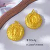 Venta al por mayor de Collares de Estilo Étnico y Cadenas para Suéter con Colgantes de Doble Cara con Diseños de Buda y Demonios, Inspirados en Técnicas Tradicionales Antiguas de Orfebrería