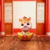 Figura de Bobblehead Criativa Estilo Chinês Deus da Riqueza Decoração de Mesa de Escritório Presente de Ano Novo Presente de Inauguração