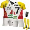 Jersey de Edición Conmemorativa Retro de Club Uniforme de Equipo Deportivo Edición Especial para Niños Ronaldo Carrera Futbolística Traje de Uniforme de Fútbol