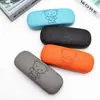 Estuche para Gafas de Color Sólido Fresco de Suministro del Fabricante, Caja de Almacenamiento de Gafas Portátil Anti-Estrés para Estudiantes Hombres y Mujeres, Personalizable