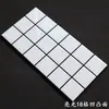 Azulejos de porcelana blancos mate estilo nórdico con líneas negras, adecuados para paredes de cocina, baños y balcones; tamaño: 300x600