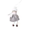 Nuevos Productos Transfronterizos Adornos de Navidad Colgantes para Árbol de Navidad Ángel Suministros de Navidad Decoraciones Navidad Hecha a Mano