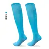 Calcetines deportivos finos de color liso para hombre, calcetines altos antideslizantes para entrenamiento, venta directa de fábrica para calcetines infantiles al por mayor