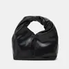 Bolsa de mão feminina Cloud Bag, bolsa de axila, francesa, de alta qualidade, plissada, de canto, couro macio, ombro, pequena, bolsa de bolinho de massa