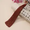 Colgante para coche pequeño tamaño espiga exquisita marcapáginas abanico accesorios para ropa colgante de borla vertical fabricantes venta al por mayor