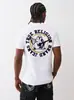 Camiseta de Manga Corta para Hombre Verano True Religion Nueva Marca de Moda Ropa Estampada de Media Manga Diseño para Niños