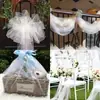 Envío Transfronterizo de un Rollo de Tul de Malla Extra Grande para Decoración de Festivales y Bodas, Tela Transparente para Montaje de Fiestas y Fondos