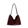 Otoño 2026 Nueva Versión Coreana Retro Estampado de Leopardo Bolso de Hombro para Axila Moda Nicho Simple para Viajes Diarios Bolso de Mano Bolso Tote