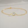 Pulsera de Plata 925 Transfronteriza Pulsera de Moissanita Moissanita t Pulsera de Burbujas para el Hogar para Mujer Chapada en Oro de 18K Venta Directa de Fábrica