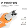 Medidor de salinidad tipo pluma Jieyi AE837A mejorado, medidor de salinidad de agua de mar, bolígrafo de prueba de salinidad para alimentos de acuicultura, hidrómetro