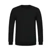 Sudadera de algodón puro personalizada con estampado de logo, forro polar, cuello redondo, hombro normal, manga larga, adecuada para uso en grupo, ropa de trabajo para supermercados y restaurantes, con bordado