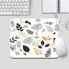 Mouse Pad Pequeno e Simples, Tecido de Superfície Fina com Fios Ultra Finos, Antiderrapante de Borracha Natural, Silencioso e Respirável, Lote de Uso Duplo