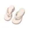 Chanclas de Suela Gruesa de EVA para Mujer, Atuendo de Verano, Moda Casual Punk, Cómodas Chanclas de Suela Gruesa, Sandalias Antideslizantes