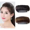 Almofada de cabeça aplique de cabelo pente feminino sem costura invisível almofada raiz do cabelo fofo artefato aumento de altura almofada peruca alta parte superior cranial alta dispositivo de cabelo