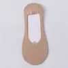 Calcetines de Seda de Hielo Tipo Barco para Mujer, Verano, Malla Fina, Bajos, Invisibles, Antideslizantes, Ocultos para Tacones Altos, Calcetines Transpirables para Mujer
