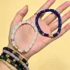 Pulsera de Cuentas Glaseadas Xueba Zona Escénica Cinco Elementos al por Mayor Cinco Colores Multi-Tesoro Verde Rojo Regalo para Amigos Popular en Xiaohongshu