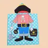 El fabricante personaliza toallas de baño para niños, ponchos, batas con capucha, estampado digital de dibujos animados, toallas de baño ponibles, personalizables con tu propio diseño