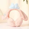 Novas Orelheiras Quentes Sanrio Outono e Inverno Cachorro Canela Orelheiras Fofas para Meninos e Meninas Aquecedores de Orelha Fofos Cachorro de Orelhas Grandes