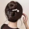 Presilha de cabelo plana que não machuca a nuca, adequada para mulheres com cabelo fino, presilha jacaré elegante e requintada, grampo de cabelo versátil