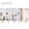 Joias para nail art atacado flor de cinco pétalas mista fundo chato Diamante Aurora resina laço rebite Camélia Decoração popular na internet
